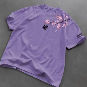 Men’s Cherry Blossom Print T-Shirt