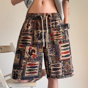 Casual Ethnic Style Men's Shorts