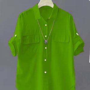 Women's Fashionable Short-Sleeved Shirt