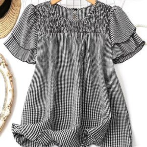 Grid Pattern Shirt